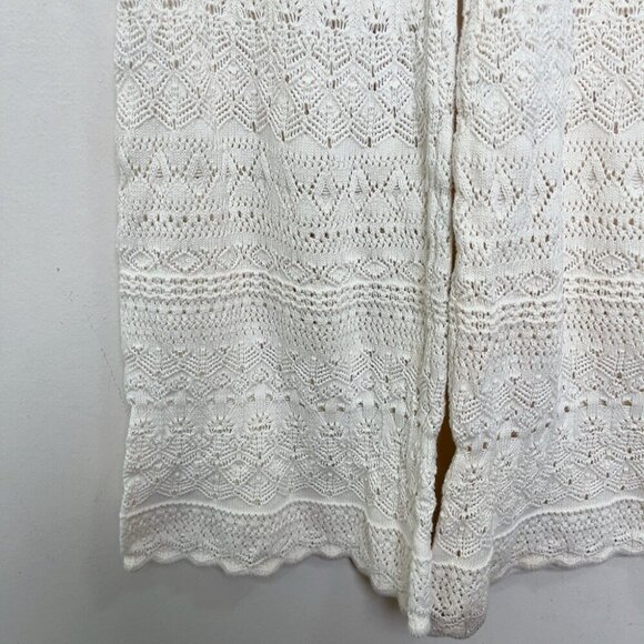 Miou Muse Womens Medium Crochet Pattern Pants - Picture 5 of 14